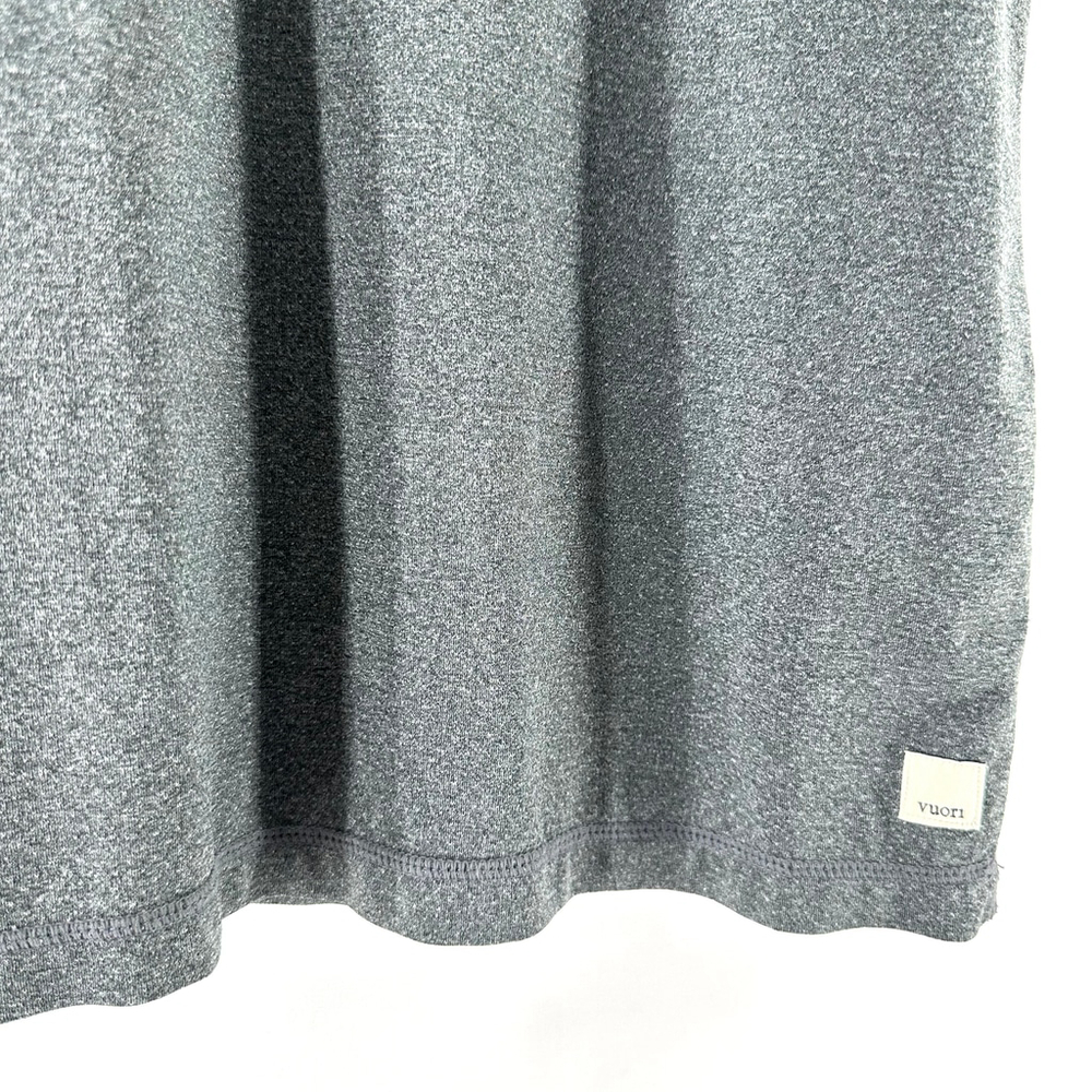 VUORI Tradewind Performance Tee GRAY Short Sleeve DRI-FIT Active T-Shirt MENS XL - Picture 7 of 10
